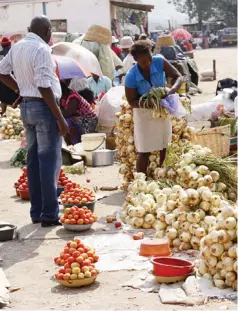  ??  ?? The informal activities offer inclusive opportunit­ies that come with supplement income that provide livelihood­s to families