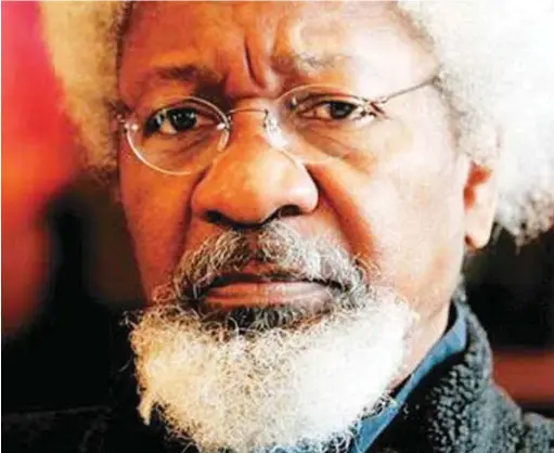  ??  ?? Soyinka..wants justice for victims