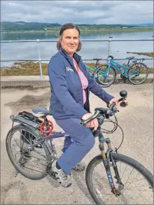  ??  ?? Aisa Nebreda is here to help as Rural Connection­s developmen­t officer for Argyll and Bute.