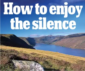  ??  ?? Stunning scenery: Loch Muick and Lochnagar, near Braemar, Aberdeensh­ire