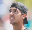  ??  ?? Thanasi Kokkinakis complains.