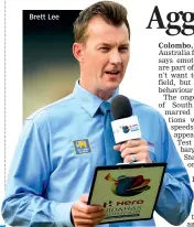  ??  ?? Brett Lee