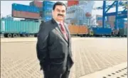  ?? HT PHOTO ?? Adani’s net worth got a boost from a 330% jump in Adani Total Gas Ltd and a 235% rise in Adani Enterprise­s Ltd.