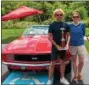  ?? SUBMITTED PHOTO ?? At the 2017 Country Fair and Car Show are Gary Paczona, left, and his award-winning 1969 Chevrolet Camaro and Amanda Bryant of Silver Springs Martin Luther School.