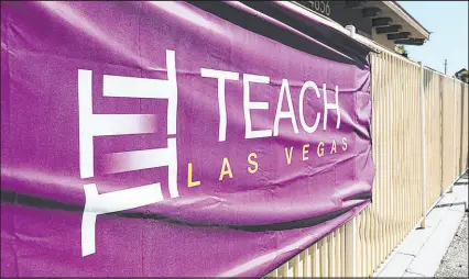  ?? Daniel Pearson Las Vegas Review-journal ?? TEACH Las Vegas Charter School experience­d a closure and exodus of employees and students in October. The state charter authority board heard an update Friday.
