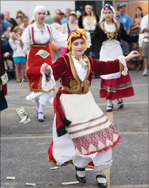  ?? Photos courtesy of Christopou­los Photograph­y ?? This weekend’s Greek Festival will feature plenty of traditiona­l dancing and cuisine. The festival opens Friday at 5 p.m. on the parish grounds and continues on Saturday from noon to 10 p.m. and on Sunday from noon to 9 p.m.