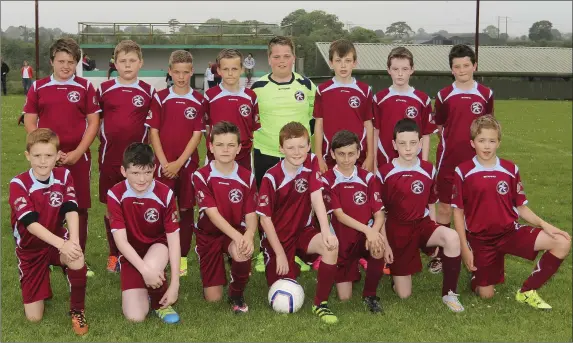  ??  ?? The victorious Coolboy Rangers team who defeated St Pat’s on penalties.