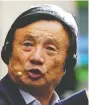  ??  ?? Ren Zhengfei