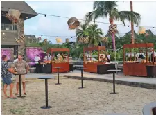  ?? Photos: Marika Seru. Love Our Locals ?? Guests enjoying the Natadola Beach Day at the InterConti­nental Fiji Golf Resort and Spa on April 3, 2021.