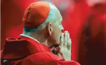  ?? ASSOCIATED PRESS FILE PHOTO ?? In 2005, Cardinal Theodore McCarrick, then archbishop of Washington, D.C., attends a Mass in St. Peter’s Basilica at the Vatican.