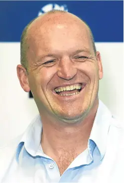  ?? Picture: SNS. ?? Scotland will be drawn against one of top seeds New Zealand, England, Australia and Ireland in the World Cup, and coach Gregor Townsend would be happy to face the Wallabies.