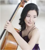  ??  ?? London calling: cellist Hee-young Lim