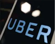  ?? PHOTO: REUTERS ?? Uber says the location-tracking update was unrelated to the executive changes at the company.