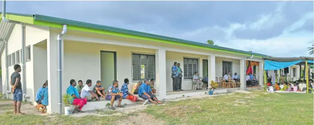  ?? Photo: DEPTFO News ?? The newly-built Naweni District School classroom block.