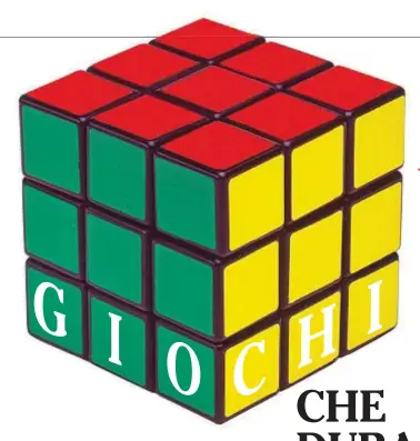  ??  ?? Inventato nel 1974 dall’ungherese Ernő Rubik, con circa un miliardo di pezzi il cubo di Rubik è il gioco più venduto al mondo