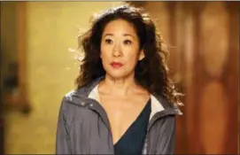  ?? BBC AMERICA VIA AP ?? This image released by BBC America shows Sandra Oh in a scene from “Killing Eve.”