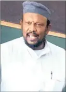  ??  ?? FONDLY REMEMBERED: Moulana Rashad Mobara, the head of the Gift of the Givers in the Northern Cape. Picture: Supplied