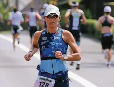  ?? FOTO: PRIVAT ?? Mareen Hufe lieferte beim Ironman auf Hawaii einen tollen Wettkampf ab und belegte Platz elf.