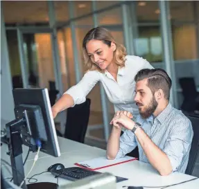  ?? GETTY IMAGES ?? Workplaces need to make sure their tech is up to speed.