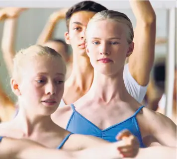  ??  ?? Breakthrou­gh: Victor Polster, a dance student, makes his film debut as a 15-year-old ballet dancer preparing for gender reassignme­nt