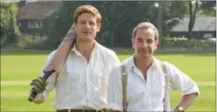  ??  ?? James Norton and Robson Green star in “Grantchest­er”