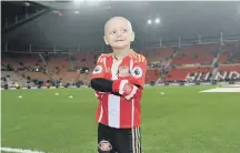  ??  ?? Bradley Lowery lost his fight against cancer last month.