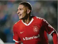  ?? Andres Stapff - 24.jul.19/reuters ?? O centroavan­te Paolo Guerrero é um dos trunfos do Inter para garantir a vaga na final