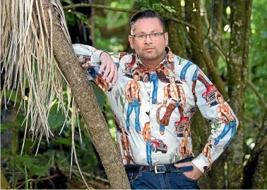  ?? ROSS GIBLIN/STUFF ?? Gareth Farr is an arts laureate, an ONZM, and winner of multiple Chapman Tripp awards, but becoming the namesake of a new species of snail was an unexpected delight.