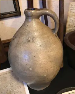  ?? ?? A period correct Rye whiskey jug of the Whiskey Rebellion.