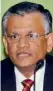  ??  ?? Outgoing Chairman Sunil Poholiyadd­e