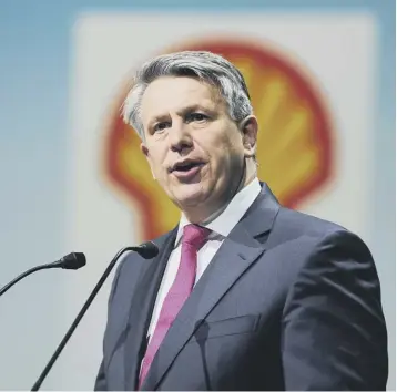  ??  ?? 0 The energy giant’s chief executive Ben van Beurden said Shell had made a ‘strong start to 2019’