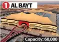  ?? ?? 1 AL BAYT Capacity: 60,000