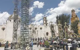  ?? Antonieta Herrera ?? Atotonilco, se encuentra de fiesta patronal en su Parroquia Jesús Nazareno, la que finalizará este lunes./