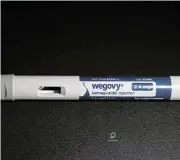  ?? /Reuters ?? New applicatio­n: Wegovy is a new class of anti-obesity medication­s developed originally to treat type 2 diabetes.