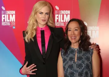  ??  ?? Cast member Nicole Kidman and director Karyn Kusama arrive at the world premiere of ‘Destroyer' during the London Film Festival, in London, Britain Oct 14. — Reuters photo