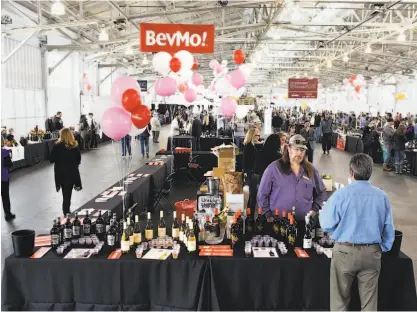  ?? MICHAEL SHORT ?? BevMo! will offer tastings of award-winning wines and ready-to-drink cocktails courtesy of On the Rocks.