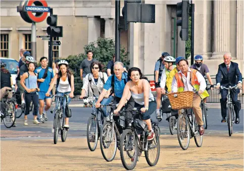  ??  ?? The cycle-to-work scheme will be excluded from the new rules on salary sacrifice