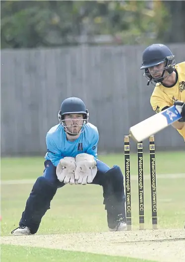  ?? ?? Josh Smith scored over 1,000 Northants Premier Division runs for Peterborou­gh Town last season.