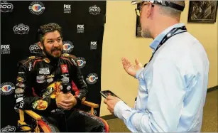  ?? JOHN RAOUX/AP ?? Martin Truex Jr. has the longest active losing streak in the Daytona 500, with 18 unsuccessf­ul attempts. He was runner-up in 2016, edged at the finish line by teammate Denny Hamlin.