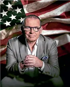  ??  ?? Paul Henry says that when he’s in America, he’s nobody, and it’s liberating.