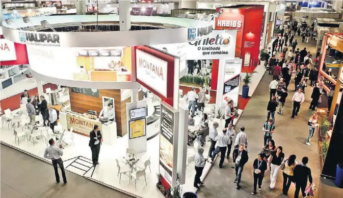  ?? STUDIO F ?? Feira. Evento realizado pela ABF reúne até o dia 30 de junho o mercado de franquias para discutir os rumos e as novidades em produtos e marcas