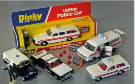  ??  ?? Dinky Toys first appeared in 1931 and proved a sensation. Initially highly successful they suddenly but sadly succumbed to a rapidly changing internatio­nal toy market (see Britain’s Heritage — Dinky Toys).