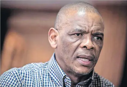  ?? Photo: Oupa Nkosi ?? No more regrets: Free State Premier Ace Magashule laments the slow pace of economic transforma­tion, and says he misses working for the ANC full-time.