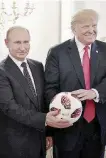  ?? Ansa ?? Putin e Trump a Helsinki
