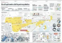  ?? . ?? El infográfic­o premiado de la petroquími­ca de Tarragona