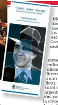  ??  ?? ESCUELA. ESC El Em Embajador Diego Gue Guelar impulsó las creación de escu escuelas “Carlos Gard Gardel”. Una, tiene sede en la embajada.