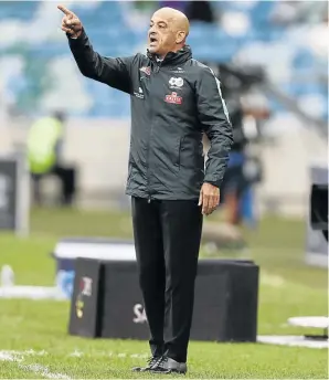  ?? / ANESH DEBIKY/GALLO IMAGES ?? Owen da Gama will be expected to steer the Lions of The North back into the PSL after being appointed head coach, replacing Les Grobler.