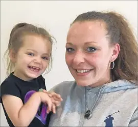 ?? Noam N. Levey Los Angeles Times ?? OHIO RESIDENT Stephanie Neeley with her 2-year-old daughter. She received addiction treatment thanks to Medicaid coverage made possible by Obamacare.