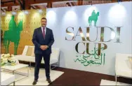  ?? KELLY KLINE/THE SAUDI CUP ?? SARATOGA SPRINGS, NY - (L-R) His Royal Highness Prince Bandar bin Khalid Al Faisal, Chairman of the Jockey Club of Saudi Arabia at the announceme­nt of The Saudi Cup, which boasts horse racings largest purse, at the Fasig-Tipton on Wednesday.