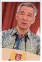  ??  ?? Lee Hsien Loong